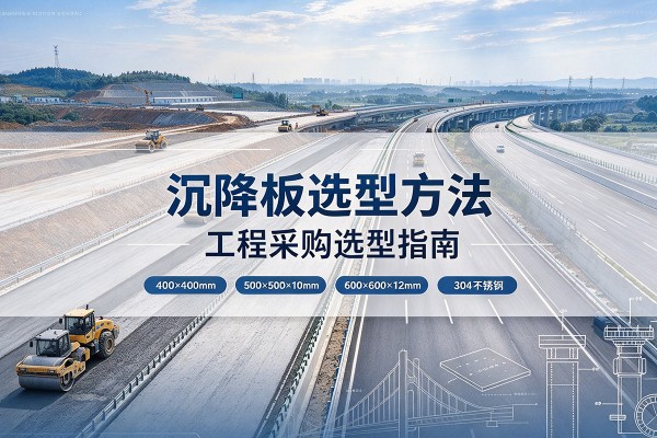 达州沉降板选择方法