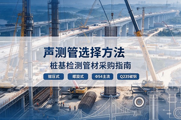 达州声测管选型标准