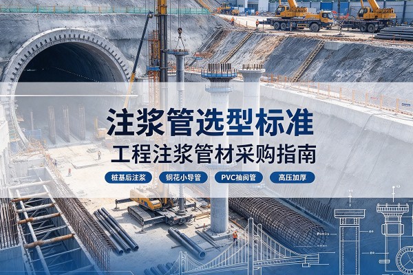 达州注浆管选型标准