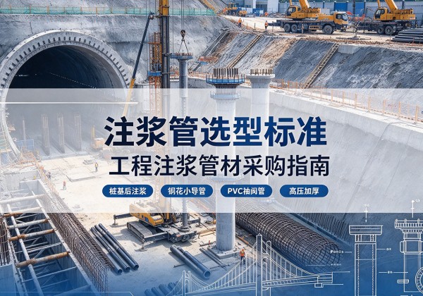 达州注浆管选型标准